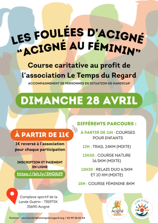 Affiche Les Foulées d'Acigné